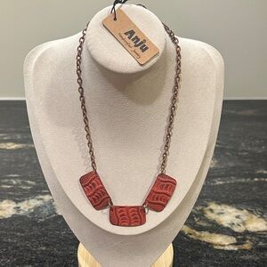 Anju Women's Red Necklace